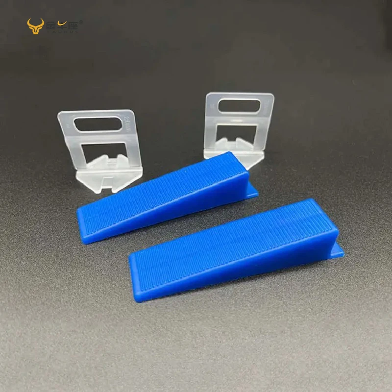 100pcs 1.5mm Plastic spacer clips Tile Leveling Clips leveling system available