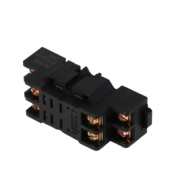 NNC relay socket  PTF08A 8 Pin relay socket for LY2 industrial general purpose relay