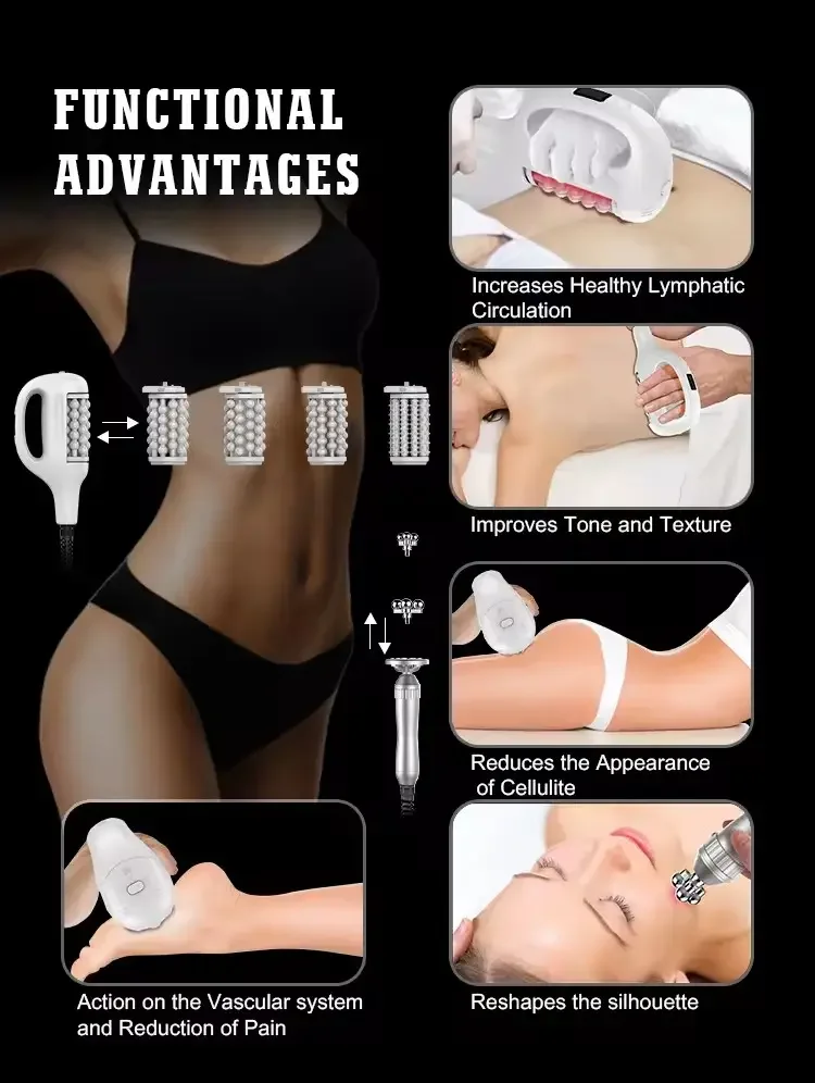 BECO roller slimming cellulite roller machine lymphatic drainage machine body sculpting for home salon