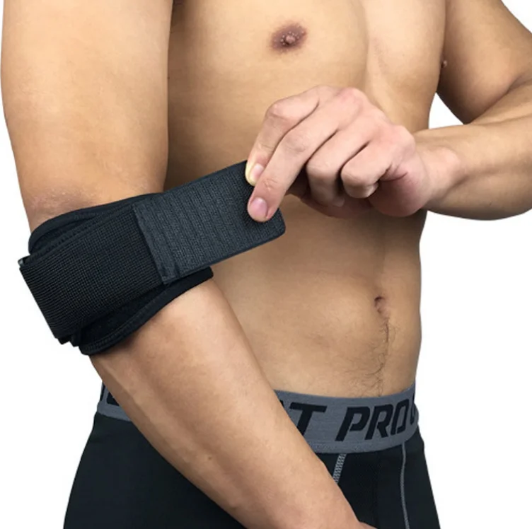 DECELEVEN Neoprene Wraps Tennis Elbow Support Band Relief Elbow Brace Support Strap for Tendonitis