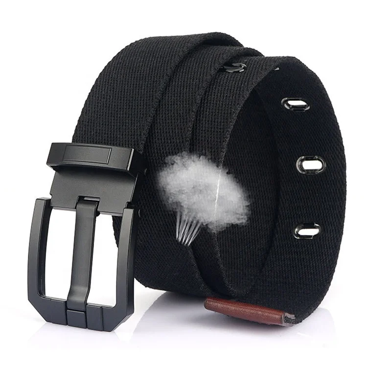 Ribbon Designer Vintage School Strap Large Pin Buckle Fashion Belt