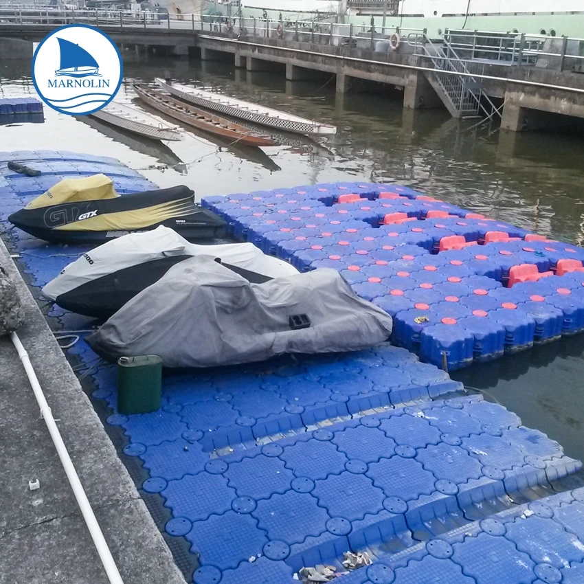 Плавающий jet ski док-станция для пластиковый плавающий понтон для Гидроцикла