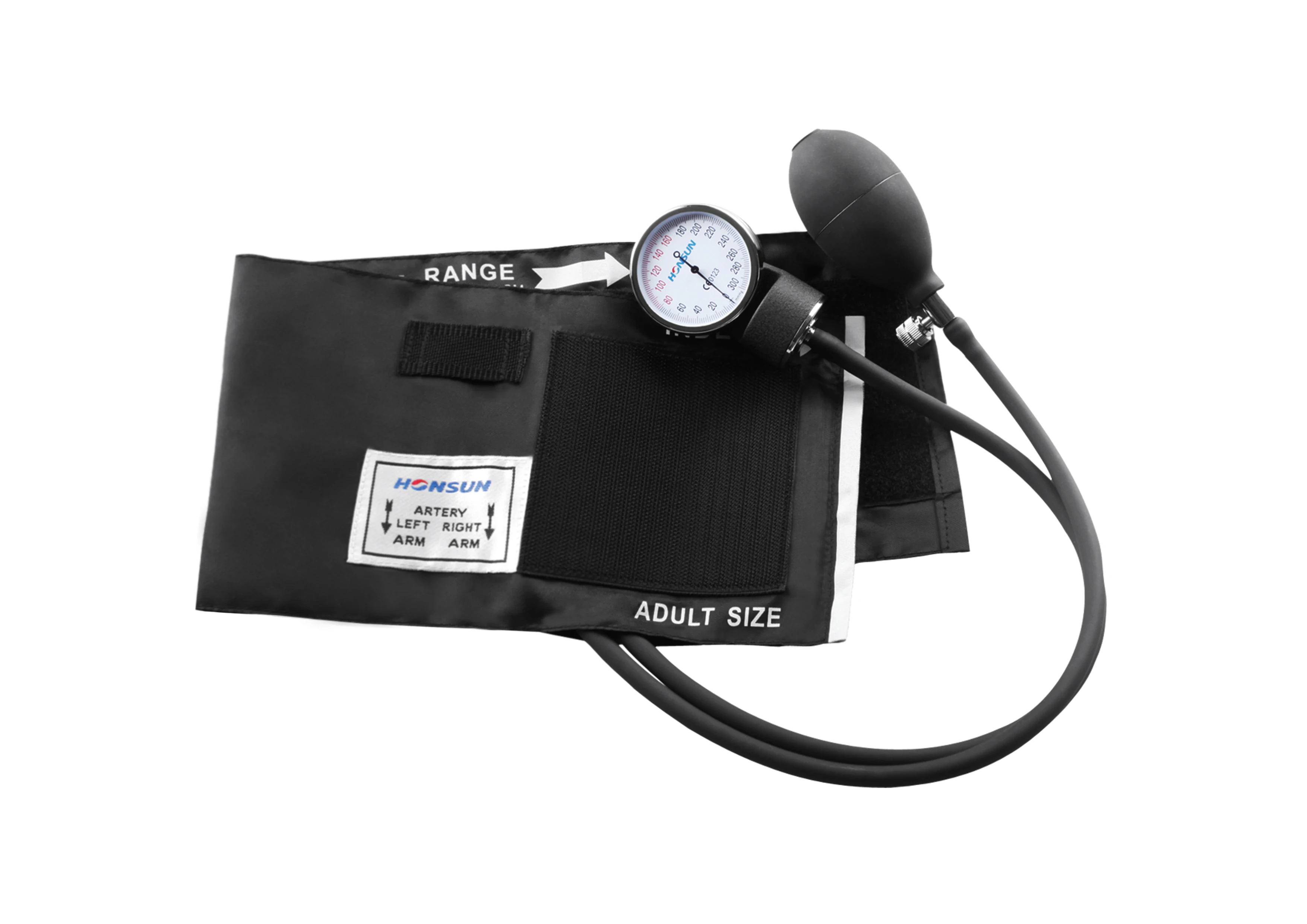 HONSUN HS-20A Black Color Aneroid Sphygmomanometer