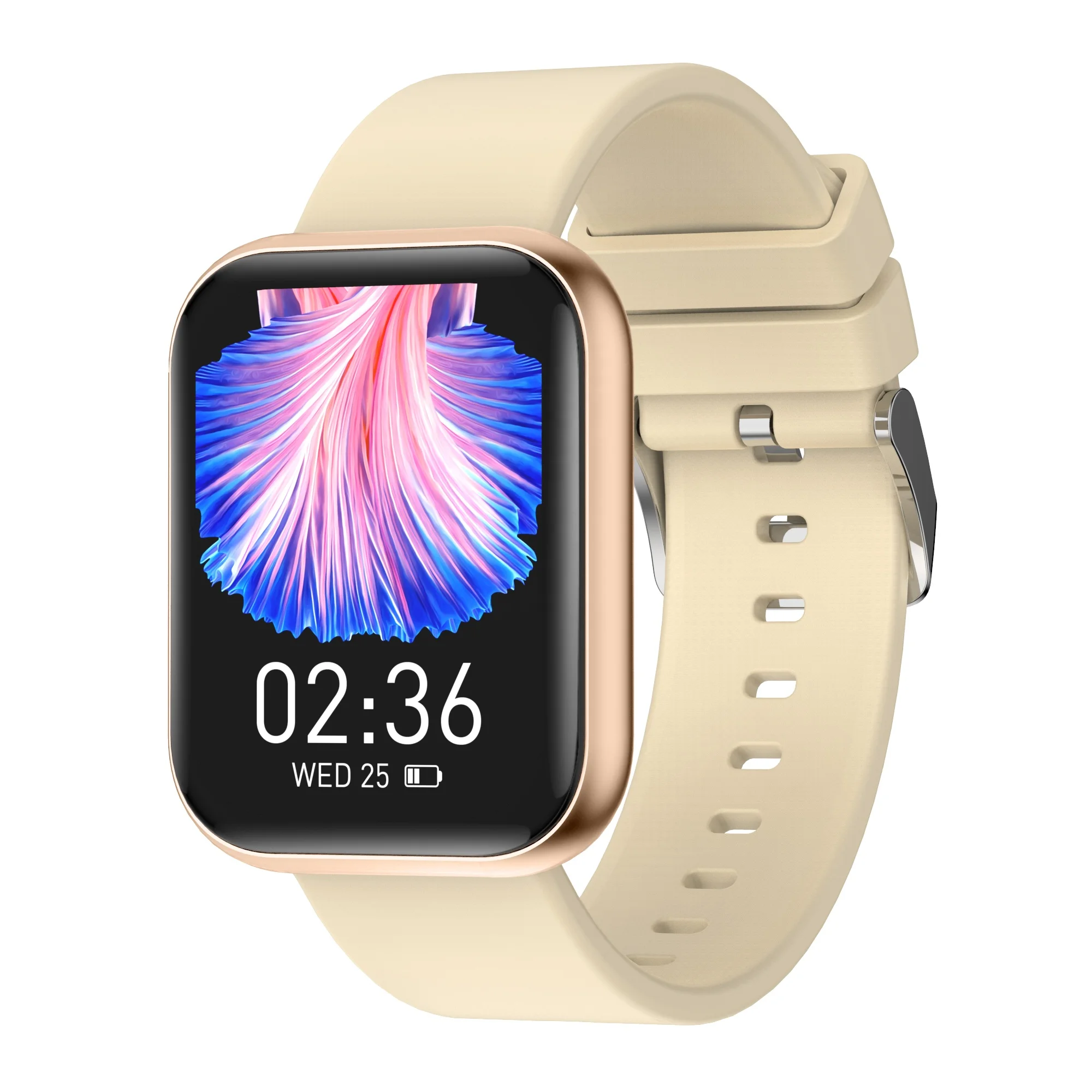 2022 Reloj Smartwatch Custom Dial Smart Watch P85 Body Temperature Blood Oxygen Full Touch Screen Tracker