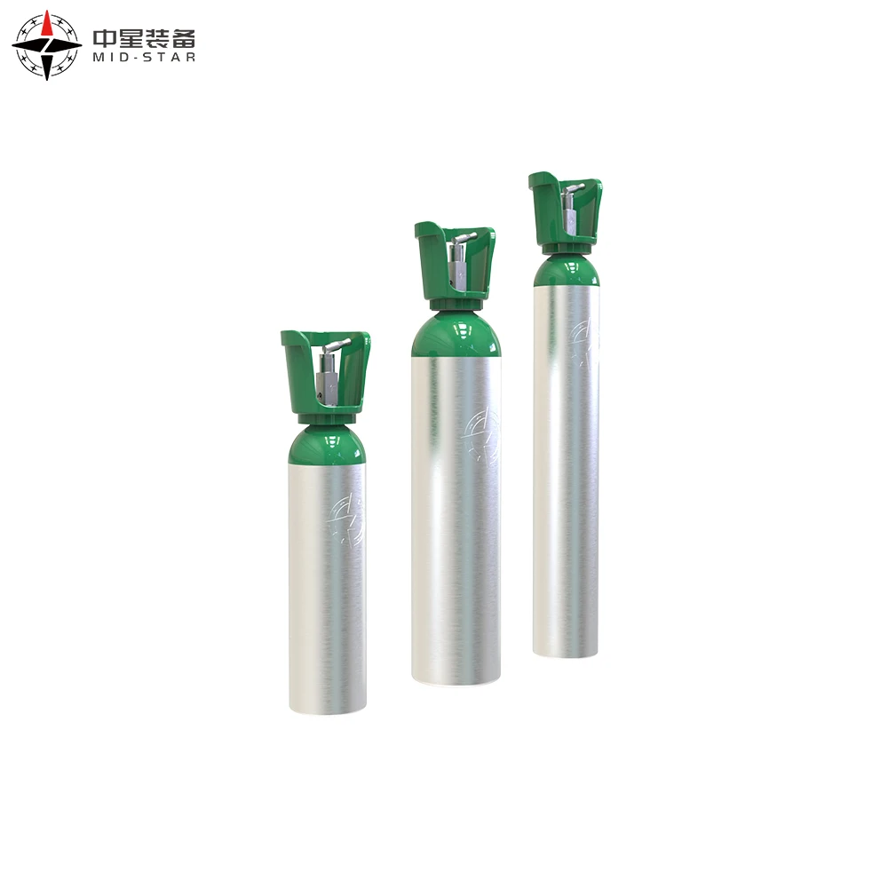 Portable Medical Oxygen Cylinders Empty Cylinders with CGA870 and other Accessories Factory Direct Fast Delivery to Africa