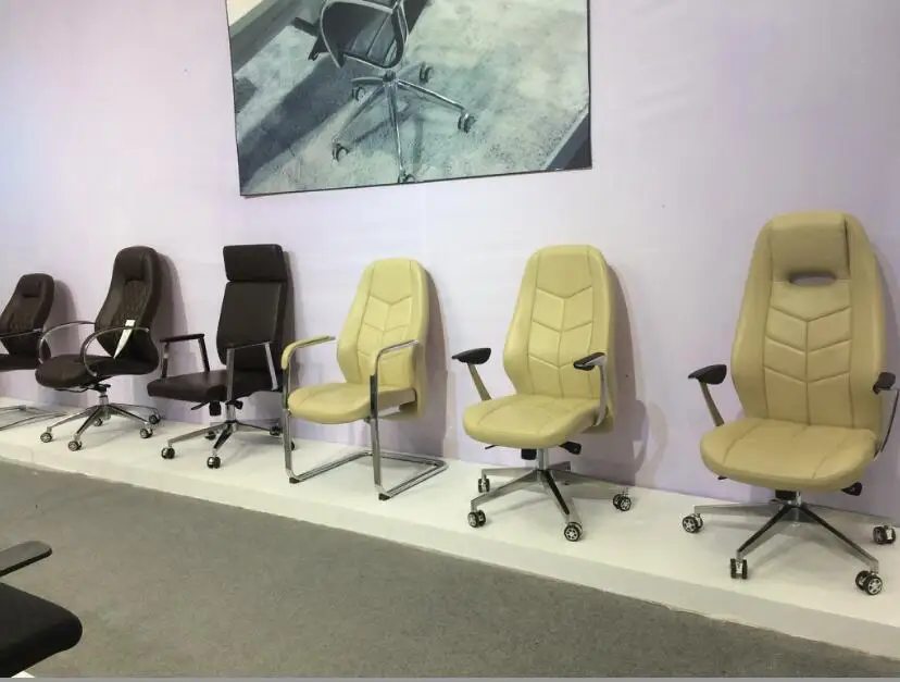 
Buy simple design high back leather boss rotating office chair 