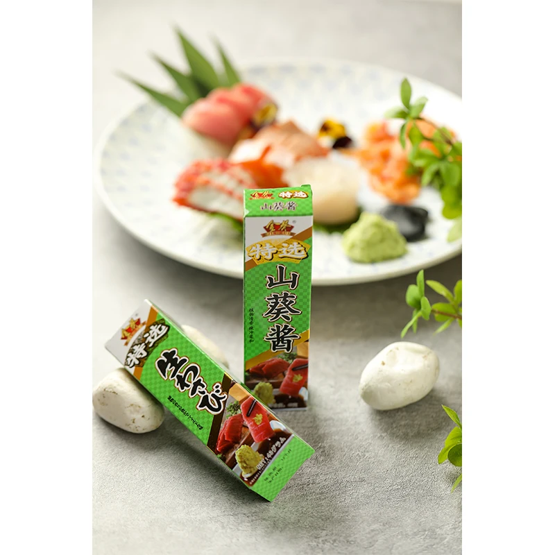 Manufacture Supplier Wasabi Sauce Foods Wasabi Paste Factory price