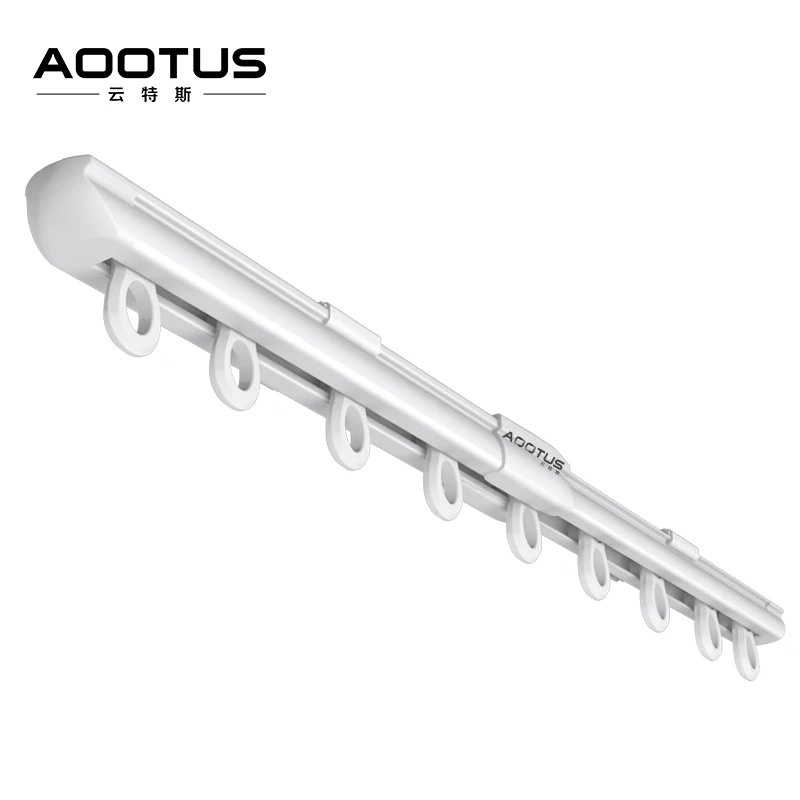 Telescopic Curtain Track Set Adjustable Design Room Divider Curtain Rails and Accessories included