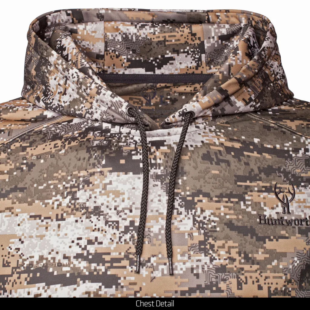 Custom wholesale LOGO 3D Leaf sublimation High quality Camo Jungle Clothing Durable camo real tree Hunting hoodie
