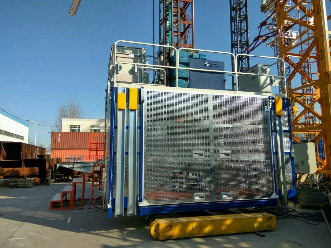 CABR/M construction lifter elevator SC200 building passenger hoist price