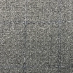 China Fashionable 52% Wool 41% Polyester 5% Cashmere 2% Blended Worsted Woven Charcoal Plaid Wool Fabric Textile