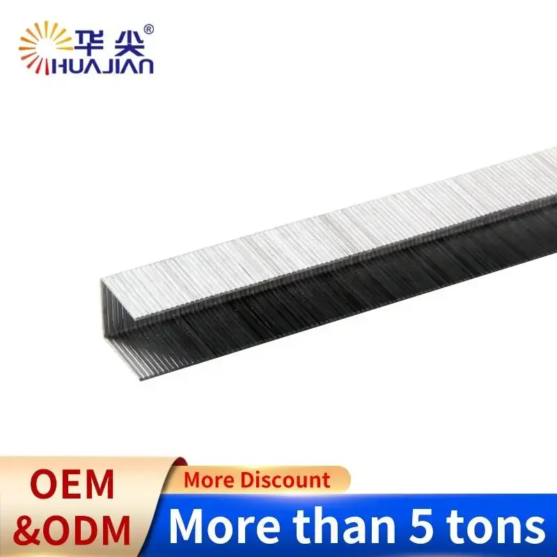 22 gauge galvanized 10F series staples for furniture / sofa nail gun nails for fences