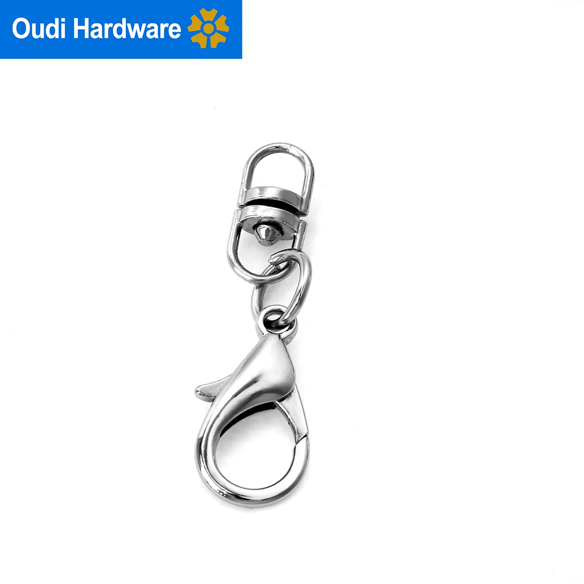Factory Supply Key Chain Accessories Metal O Ring Custom Split Key Chain Ring With Logo Round Metal Key Ring For Keychain