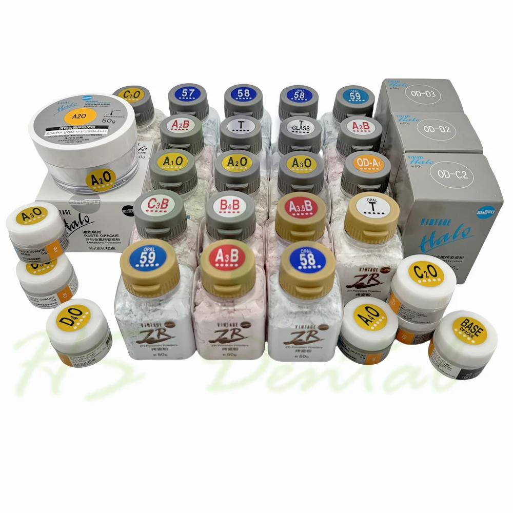 Оригинальная Высококачественная Стоматологическая Поставка Shofu винтажная Halo MP фарфоровая пудра лаборатория расходные материалы shofu порошок