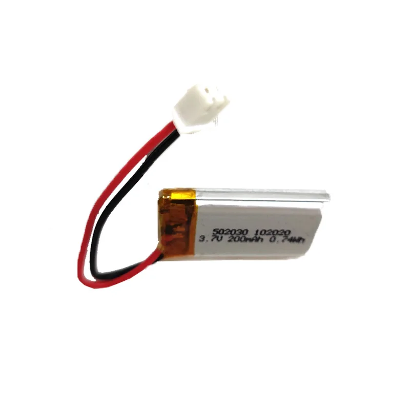 502030 Rechargeable Lipo 3.7V 200mAh Lithium Polymer Battery For GPS Tracking Device/Smart Wearable