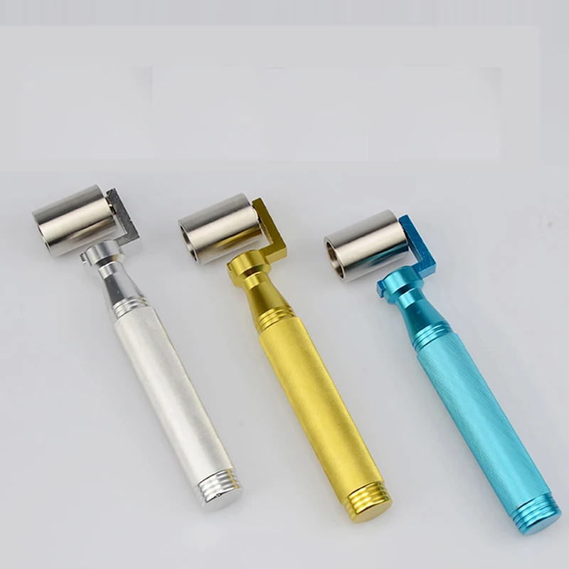 Flat Angle Pressure DIY Wall Covering Wallpaper Construction Tools Seam Flat Roller Stainless Roller Too