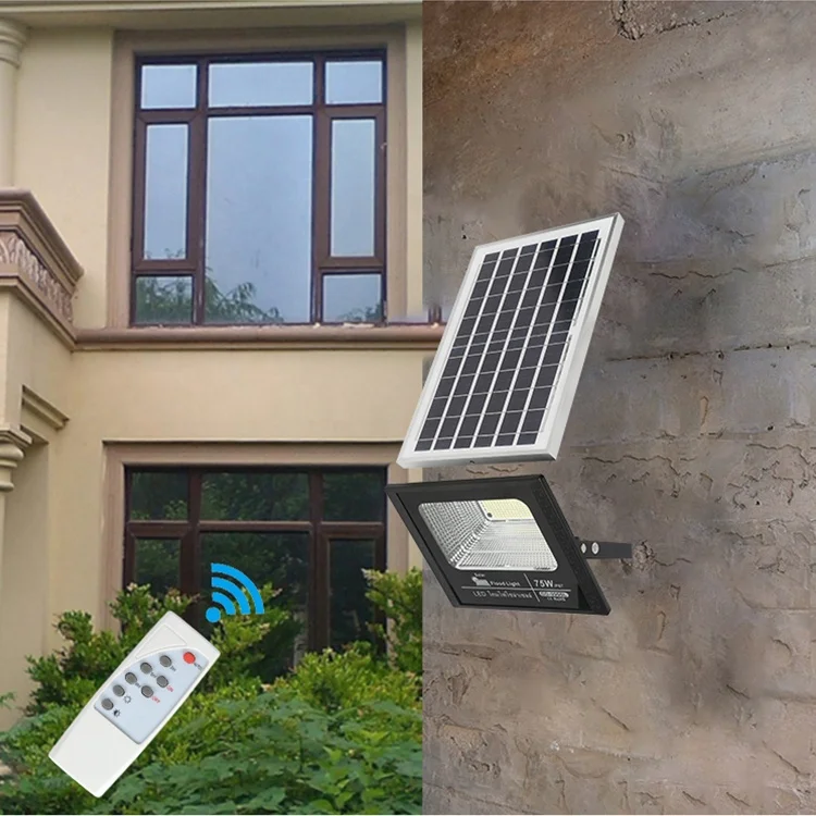 High Performance Outdoor Waterproof Ip67 35w 55w 75w 125w 200w 300w Led Solar Flood Light