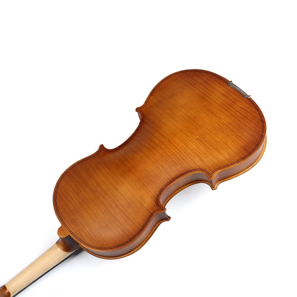Cheap price high quality spruce top tiger maple back & side violin with free case bow rosin