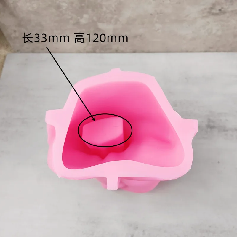 N964  Large Resin Plant Pot Molds Human Body Shape Planter Molds Silicone Mold For Resin