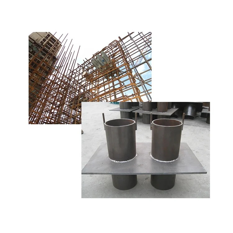 Leeboo factory through concrete wall pipe sleeve stainless steel rigid and flexible waterproof casing for embedded pipe