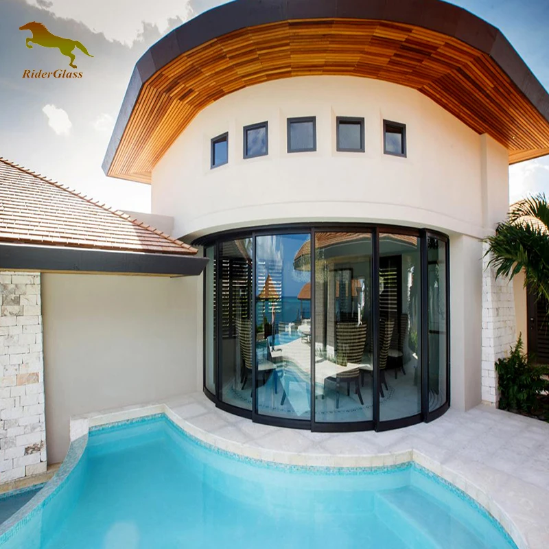 Double Silver Low-E Glass Vacuum Insulated Glass for Window Glass Curtain Wall