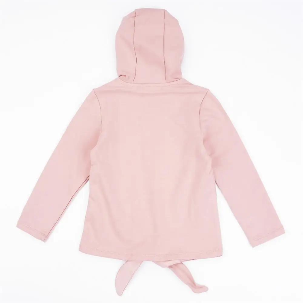 
2020 hot sales factory wholesales pink girls pullover hoodies girl clothes 6-12 years fall clothing 