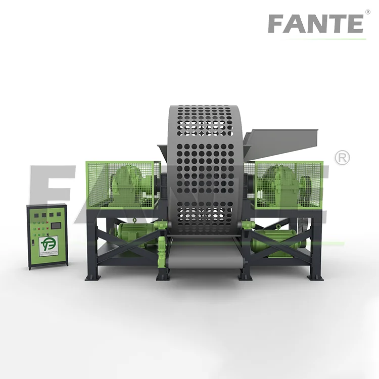 Factory Rubber Tyre Shredder Prices Waste Tires Recycling Machine Plant Scrap Tire Recycling Production Line