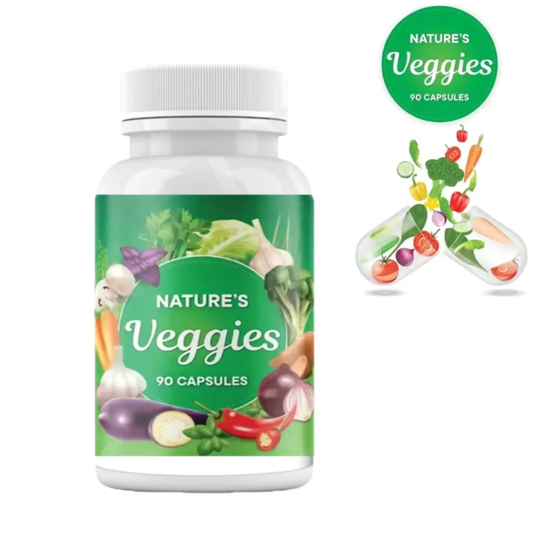 Veggies cellulose capsule size 00 shell halal supplement price OEM ODM vegetable veggies capsules