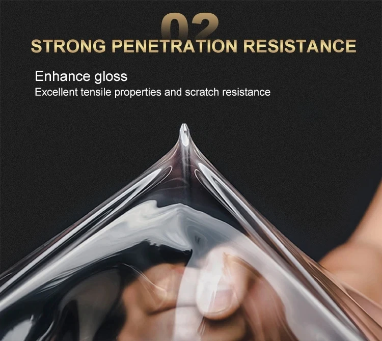 7.5mil TPU PPF Roll Car Wrap Stickers Self Healing Anti-Yellowing Anti Scratch Car Paint Protection Film car ppf film