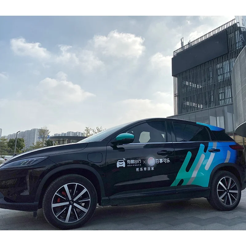 Custom printing vehicle door sticker car wrap vinyl car decal stickers