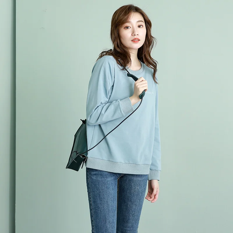 O-neck breastfeeding clothing 95% cotton full sleeve nursing top side breastfeeding access breastfeeding hoodie