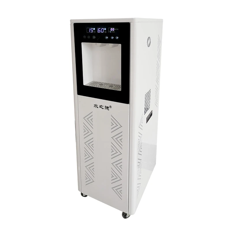 freetanding Water Dispenser Hot and Cold Water Cooler with Compressor Cooling and Heating Water can be produced by air