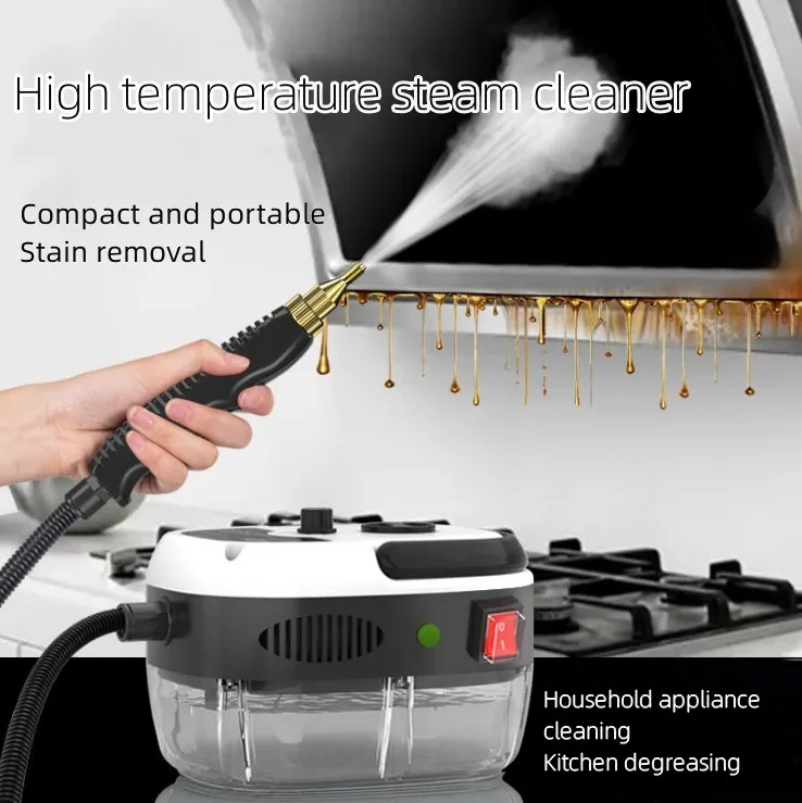 2500W Home Kitchen Steam Cleaner Multifunctional High Pressure Electric Car Machine Cleaner For Kitchen Cleaning