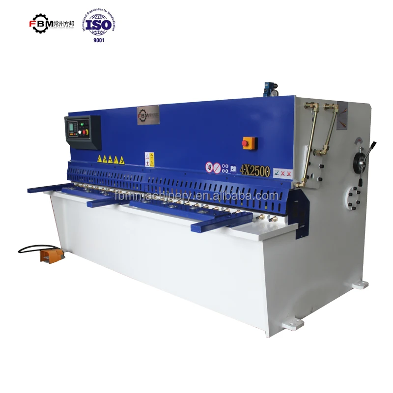 Factory directly sell qc12y-4x3200 guillotine hydraulic shearing machine