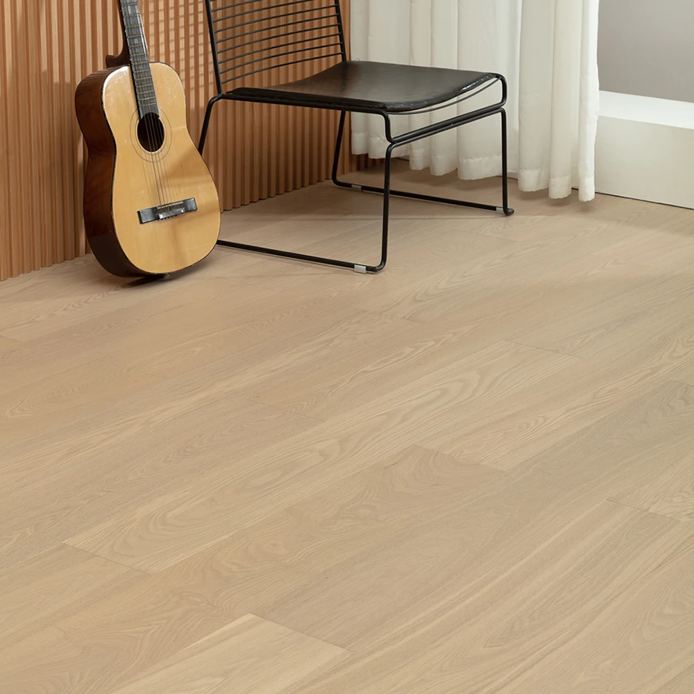 Customized Color Indoor Flooring 1900 X 1900 X 15/4MM White Oak Engineered Wood Flooring