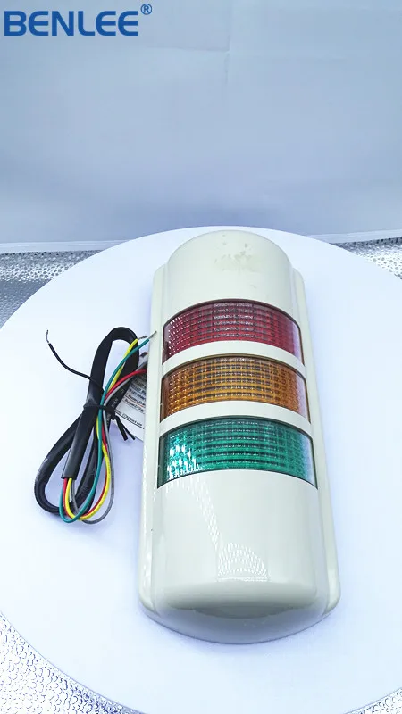 Benlee 24v red yellow green three colors Industrial Signal Tower Warming Lights Warming Lamp for CNC Machines