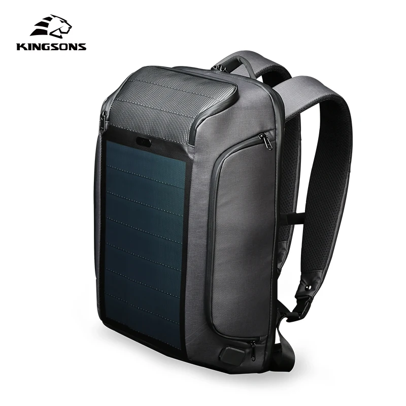 Factory Direct sales solar power generation backpack 9W antitheft Backpack Outdoor mobile phone solar charging board