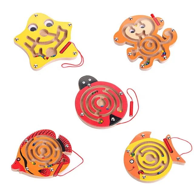 Magnetic Maze Game Bead Maze Toys for Child