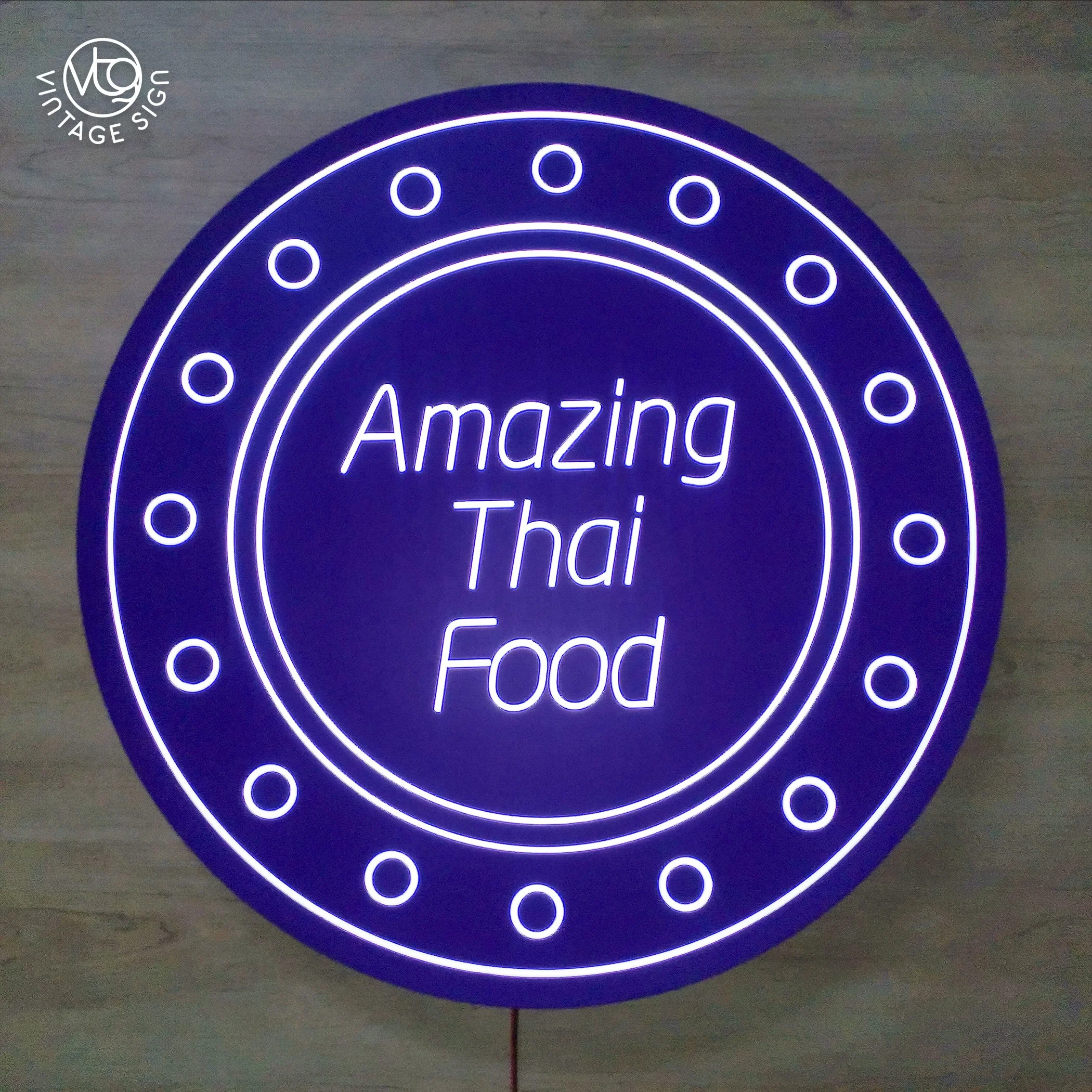 Double Side Custom Letter Sign Lamp Outdoor Led Advertising Box Acrylic Light With Factory Prices