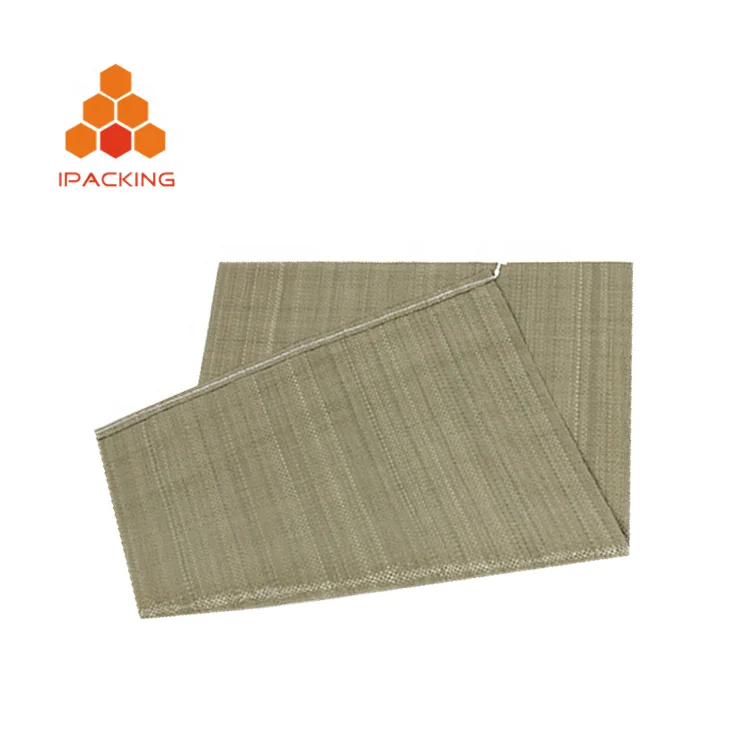 
recycled 25kg 50k rubbish sandbag packing pp woven raffia tubular coal construction bag 