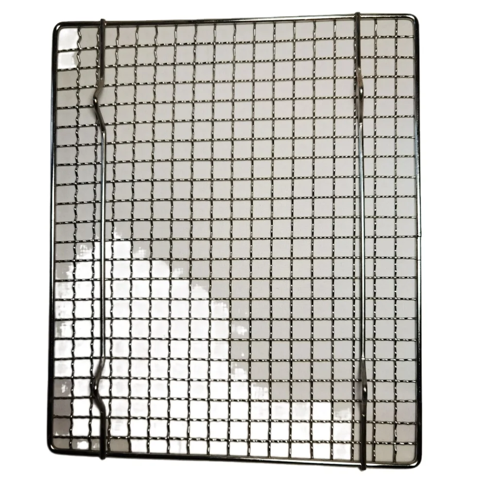 New Arrival Stainless Steel Bbq Wire Mesh Net Rectangular Cooking Barbecue Grill Nets