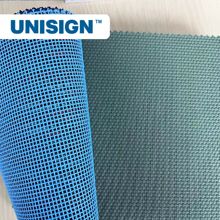 High Quality PVC Color Mesh Tarps PVC Coated Teslin Fabric for Home Article