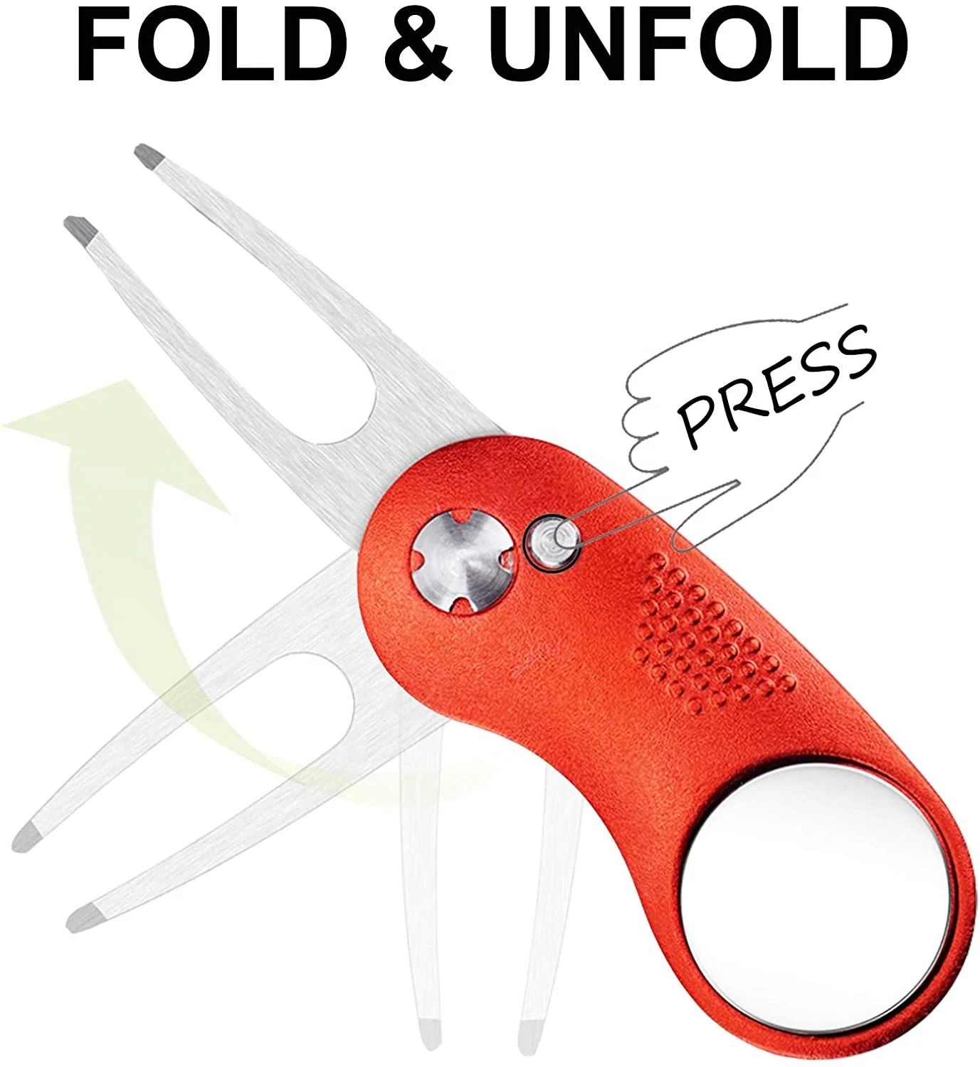 Factory New Popular Golf Divot Tool Ball Marker Custom Logo Bulk Golf Divot Tools for Club Gifts With Cheap Prices