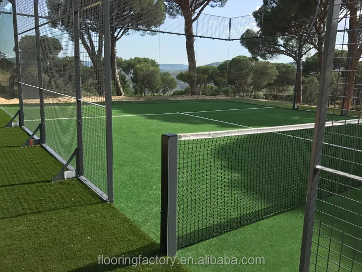 Wanhe 2023, оптовая продажа, высокое качество, закаленное стекло, весло, панорамный падель, теннисный корт