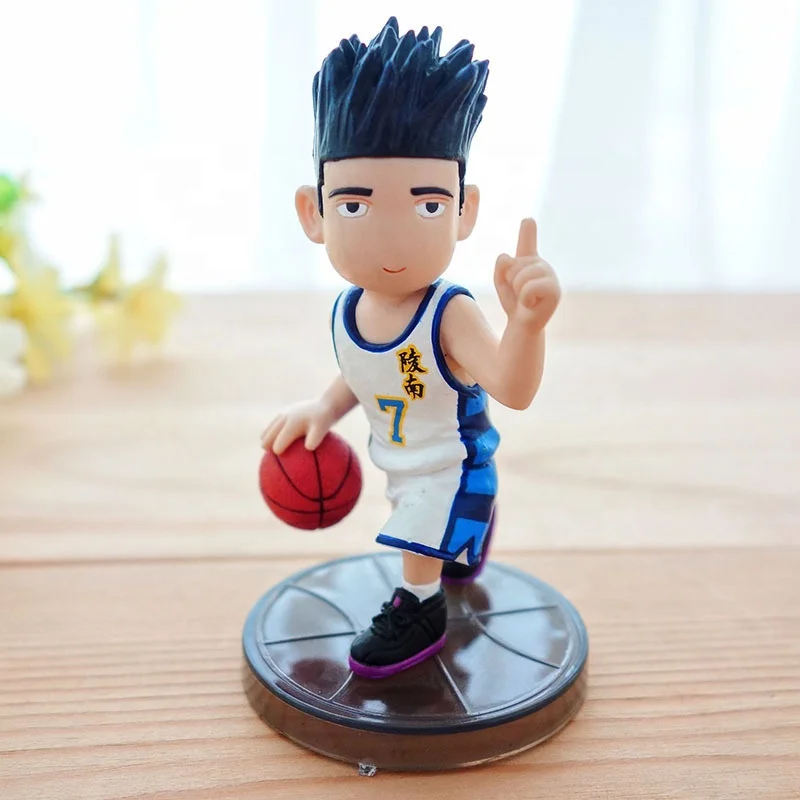 Q version color slam dunk 5 Xiangbei team Rukawa maple Sakuragi Kanagawa team basketball boy hand ornaments