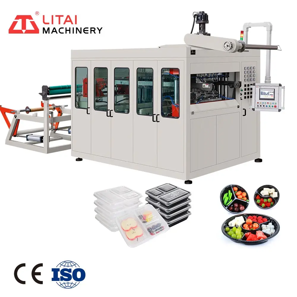 Машина для изготовления пластиковых коробок хранения и транспортировки одноразовых