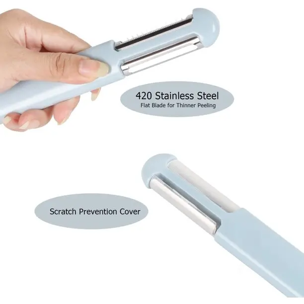 3-in-1 Vegetable Tool Potato Peelers Stainless Steel Kitchen Gadget Multifunctional Kitchen Peeler for Vegetables