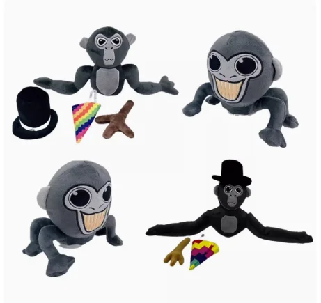 Hot selling Gorilla Tag Plus game peripheral doll gift, gorilla plush doll