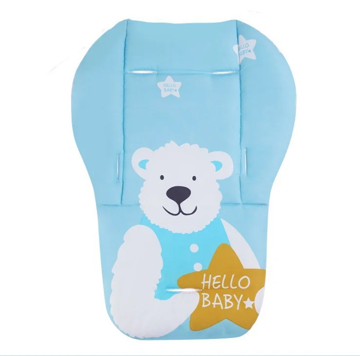 Newborn Dining Chair Cushion Use A Five-Point Seat Belt Baby Stroller Cotton Pad Four Seasons Universal Baby High Chair Cushion