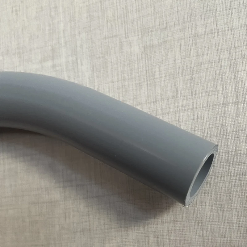 China hot sale pipe sch40 Upvc Pipe Fittings Light Grey Electric Conduit